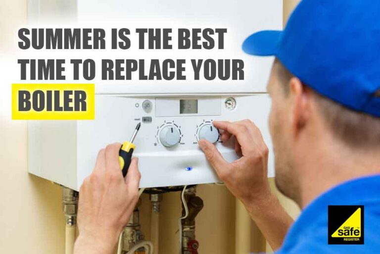 Summer is the Best Time to Replace Your Boiler