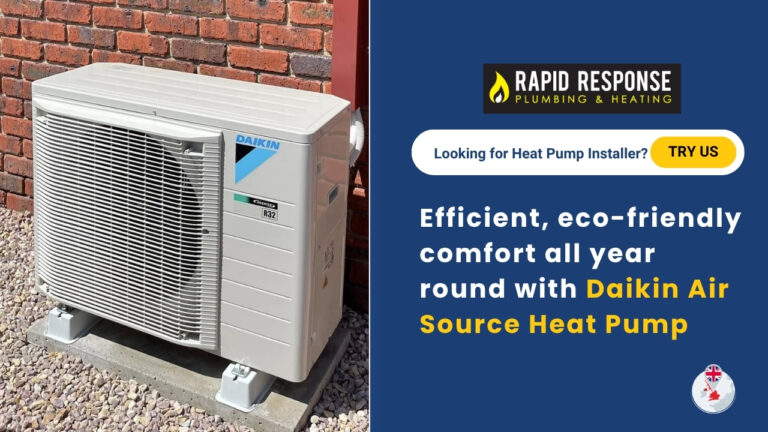 Daikin Air Source Heat Pump Installation