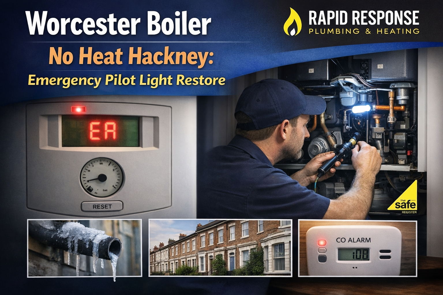 Worcester Boiler Repairs in Hackney