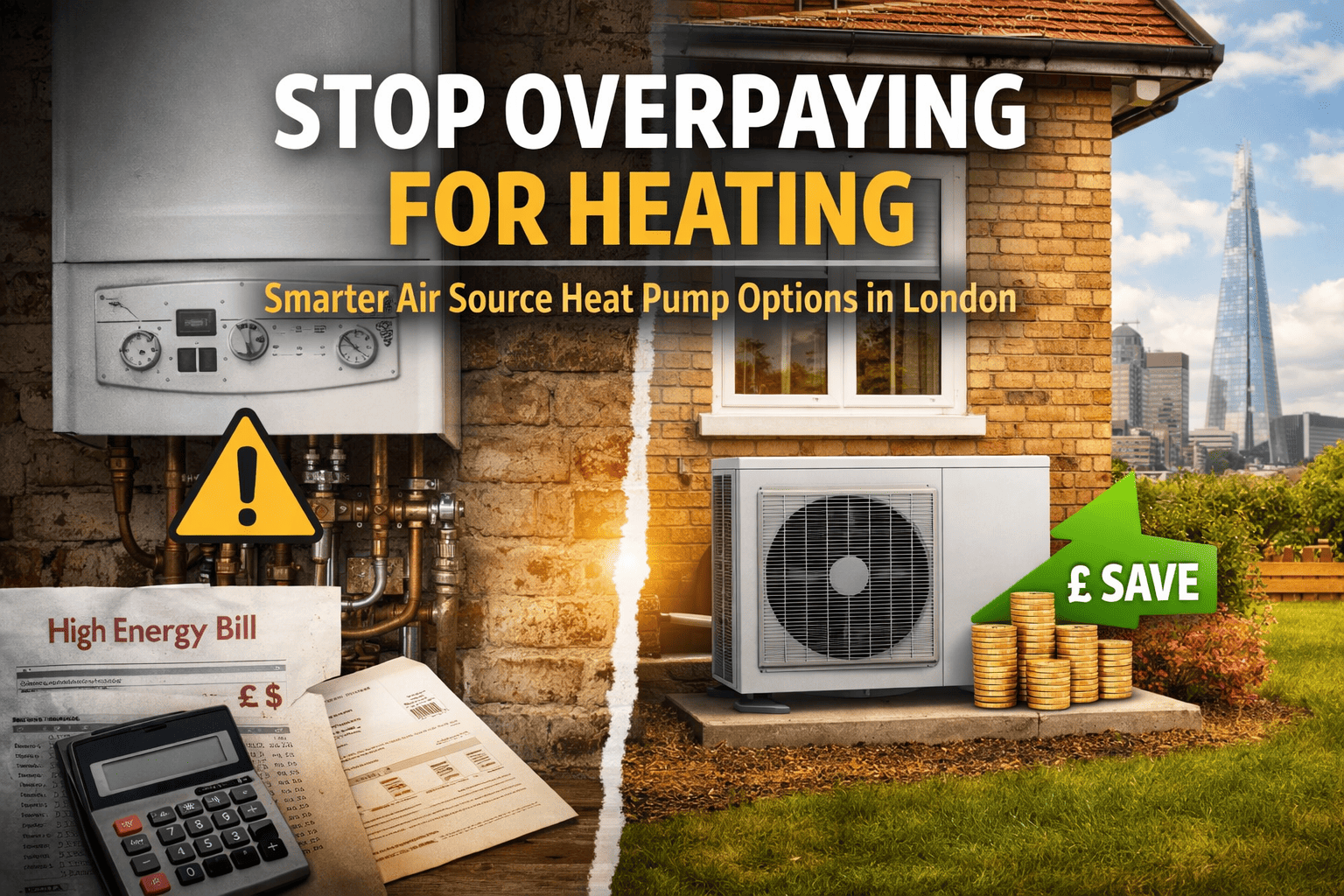 Heat pump-installation