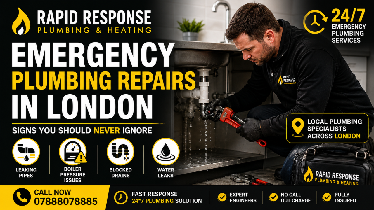 Emergency plumber London
