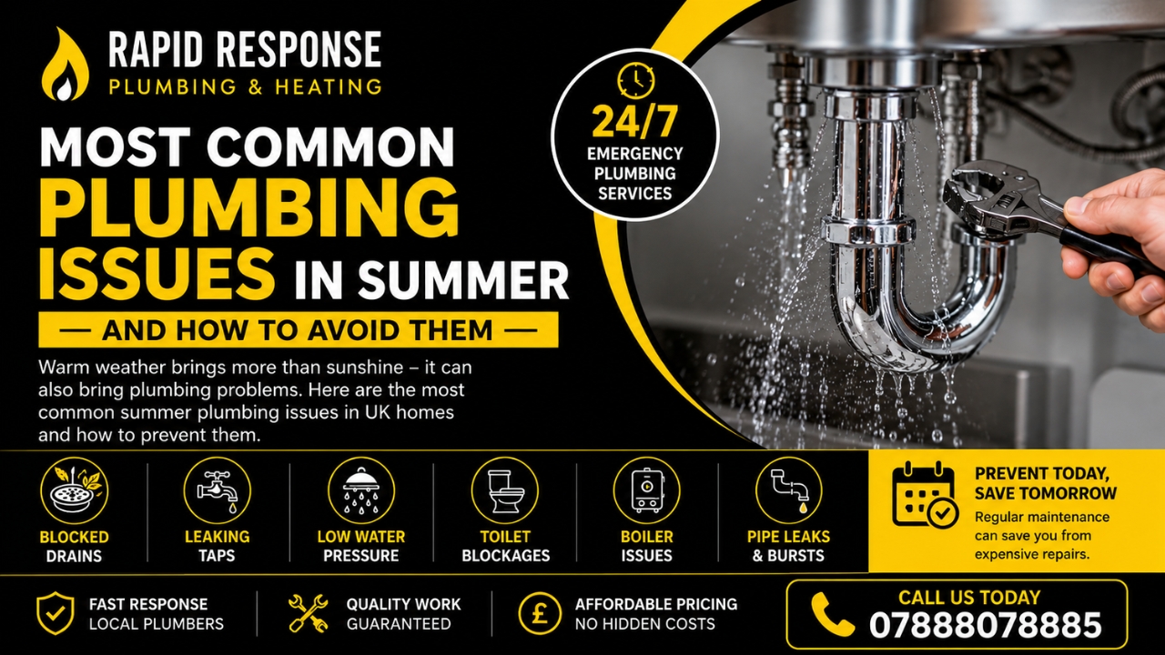 Emergency plumbing in London