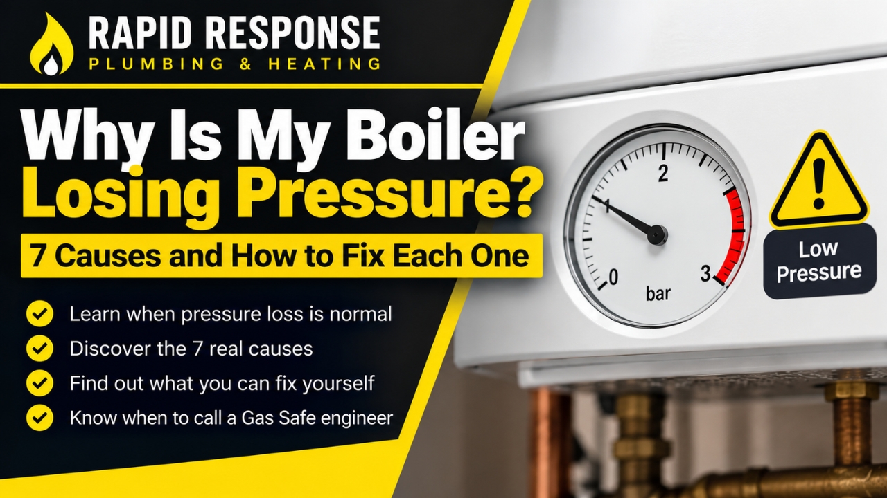 Boiler Losing Pressure? 7 Causes & Fixes